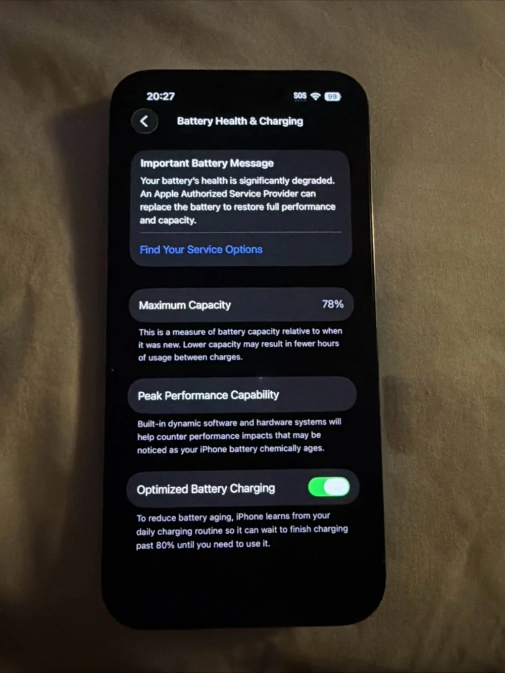 Apple iPhone 13 Pro - Light Blue Back with Black Camera Rings